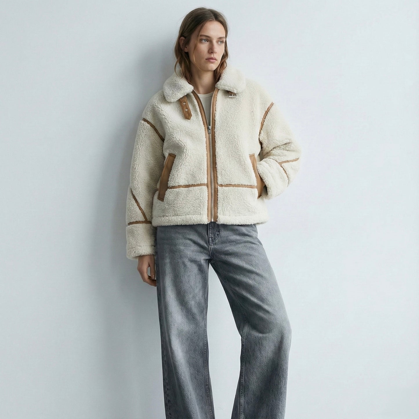 Cappotto effetto lana • Donna 