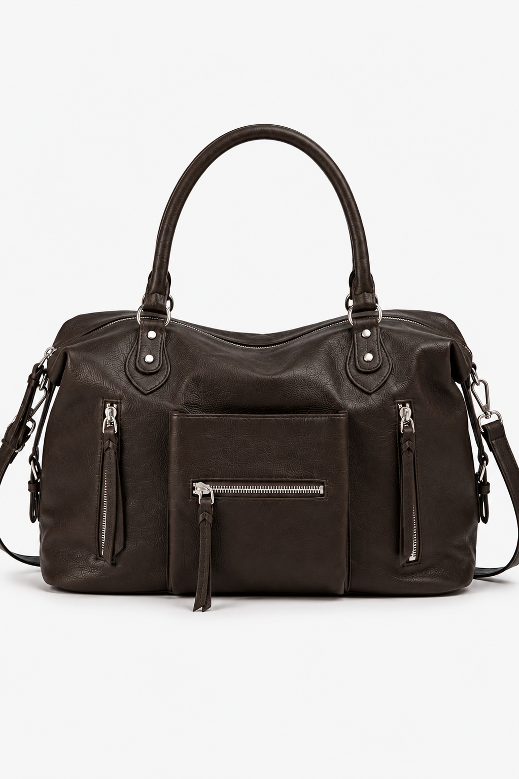 SAC À MAIN STRUCTURÉ ZIPPÉ