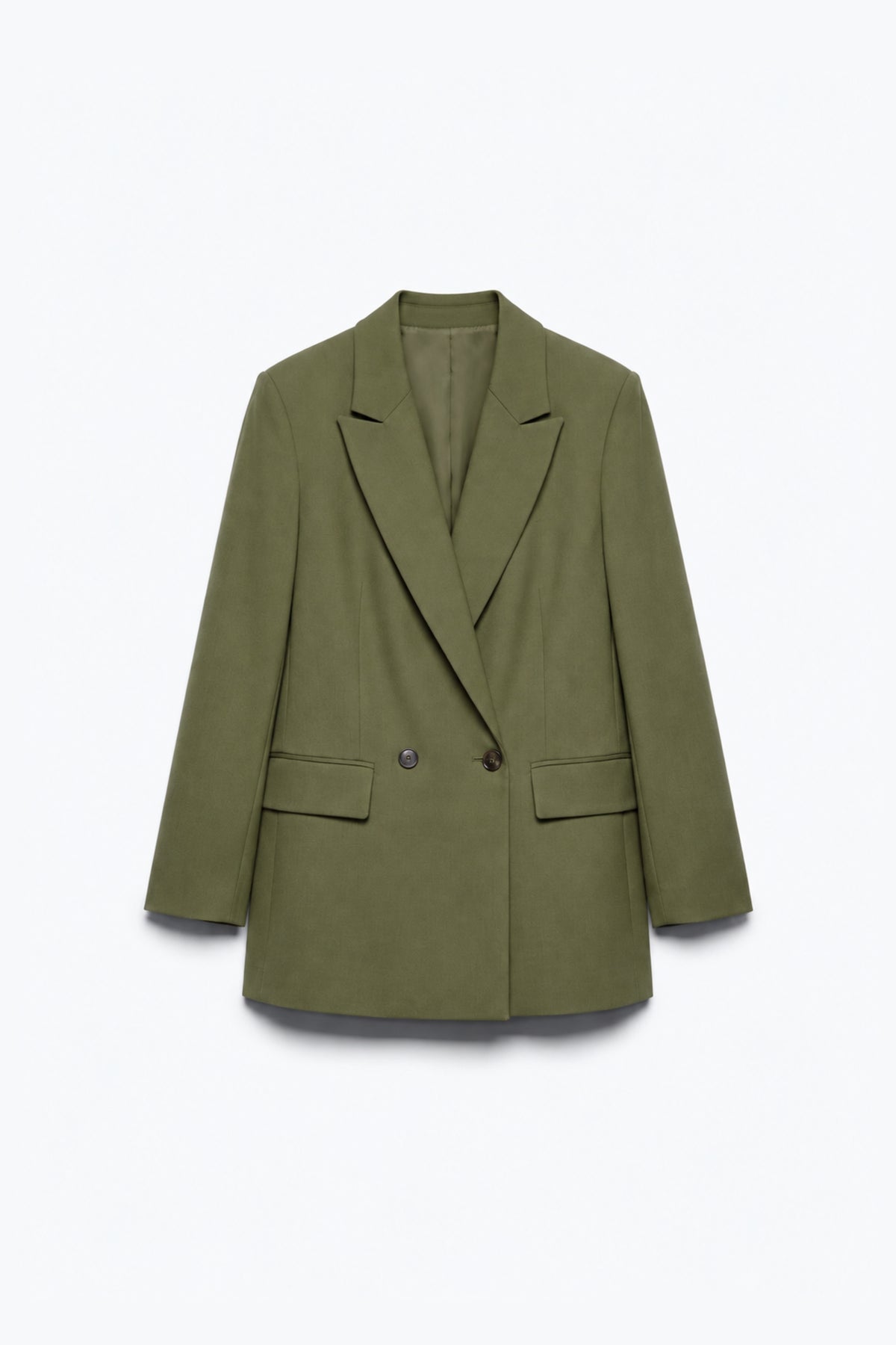 BLAZER LONG À DOUBLE BOUTONNAGE