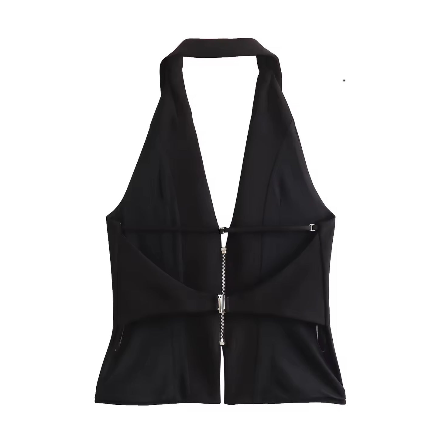 TOP ZIPPÉ DOS NU