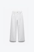 JEANS BLANC COUPE LARGE