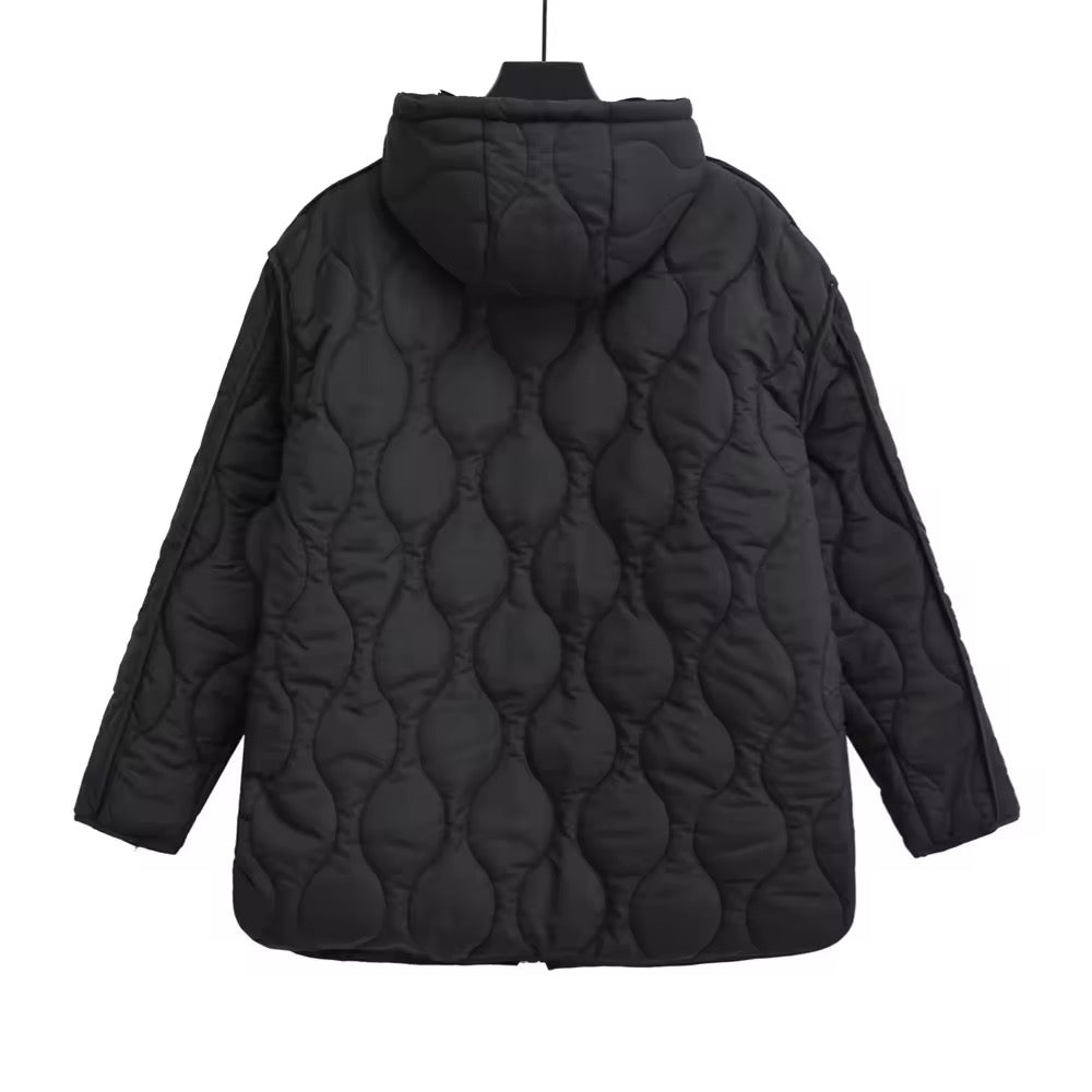 Long quilted coat • Women 