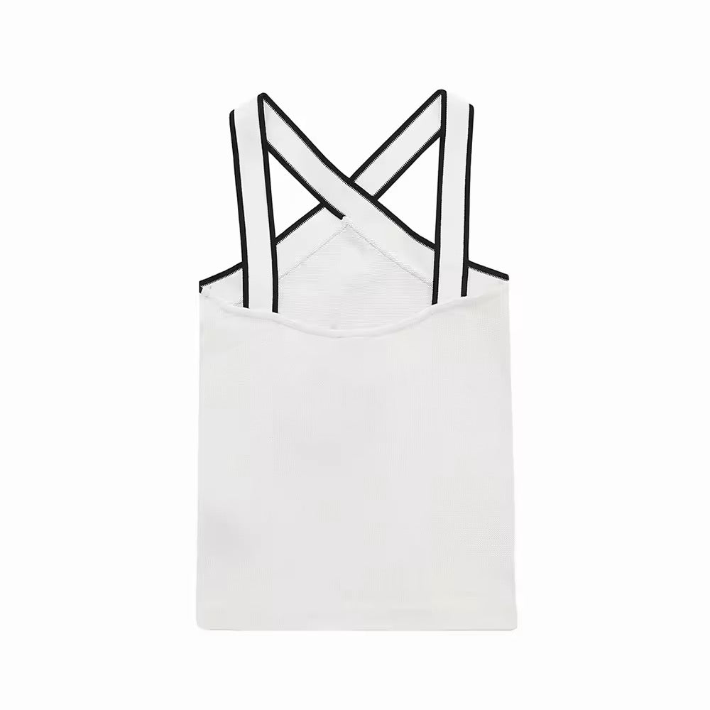 Camisole à bretelles croisées • Femme