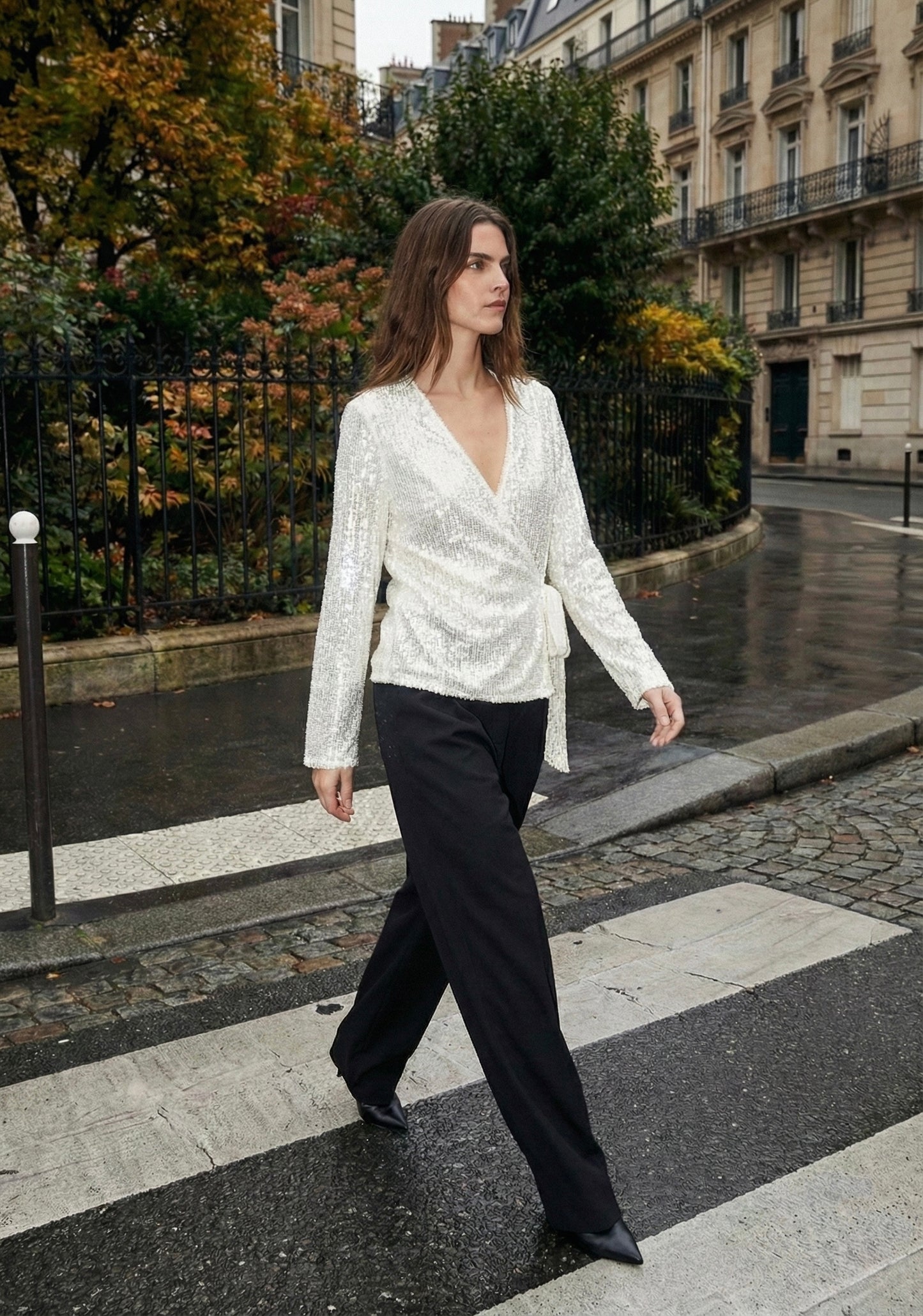 Giacca con paillettes • Donna