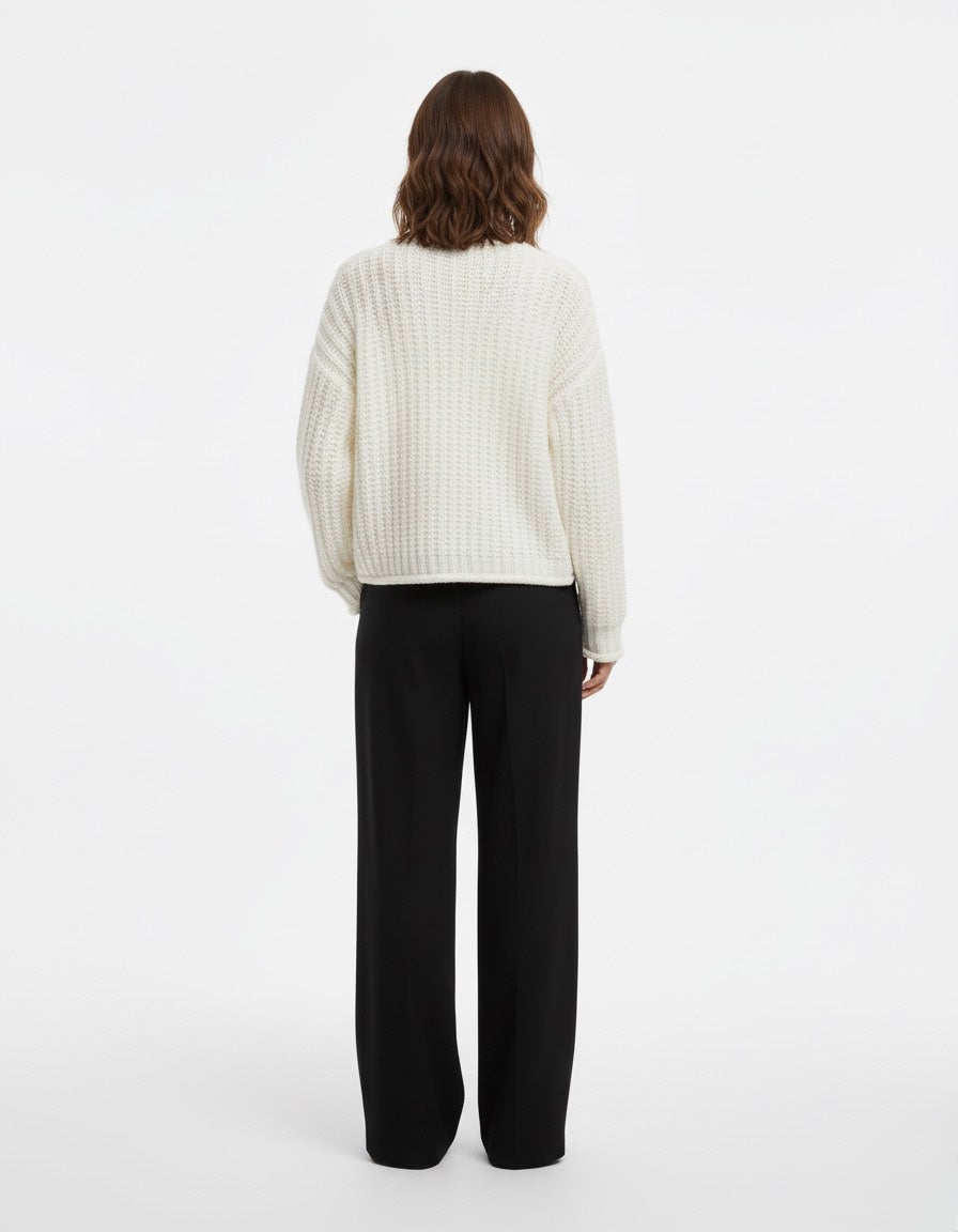 CARDIGAN STRUCTURÉ À BOUTONS DORÉS