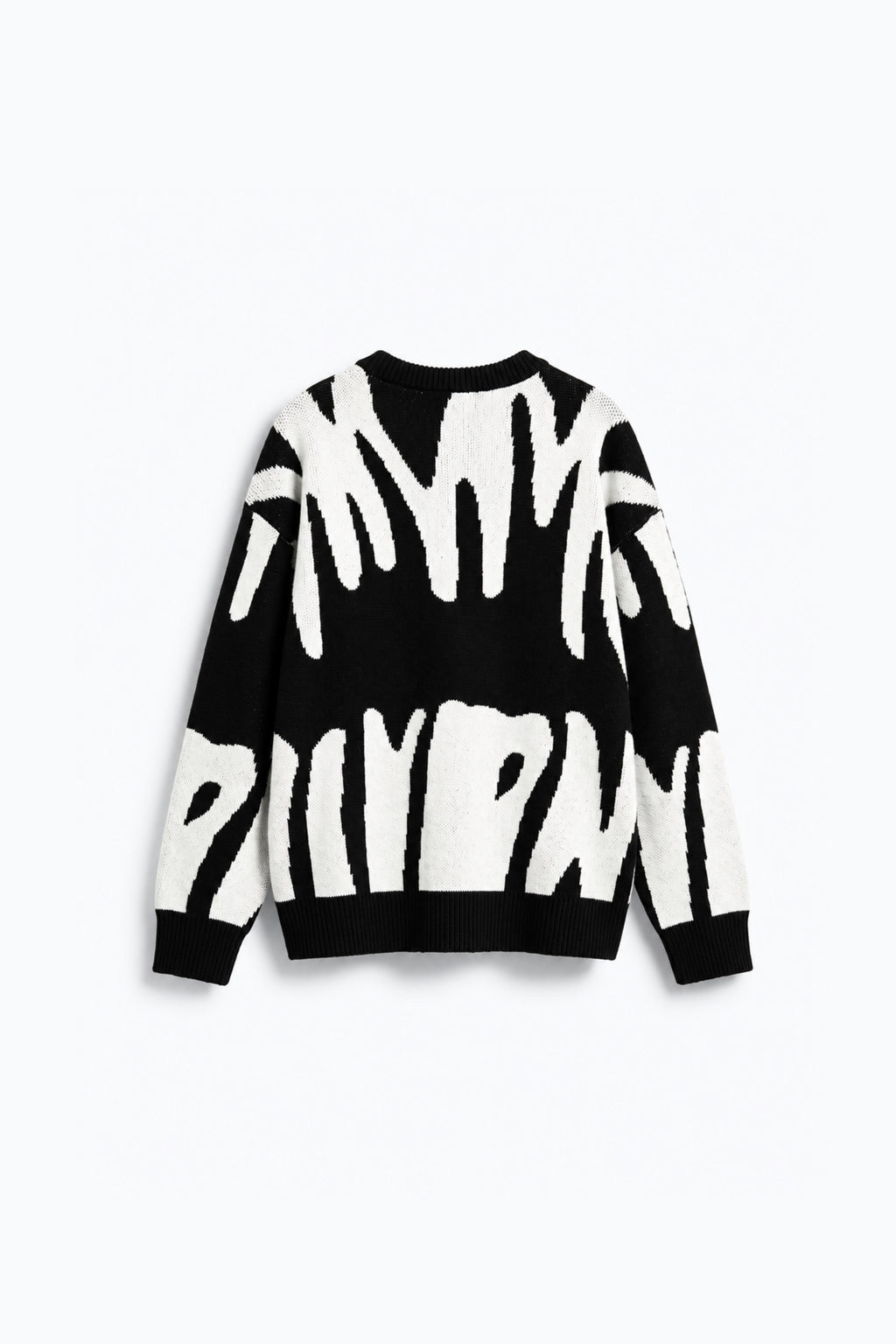 PULLOVER EN MAILLE INTARSIA À MOTIF PLACÉ