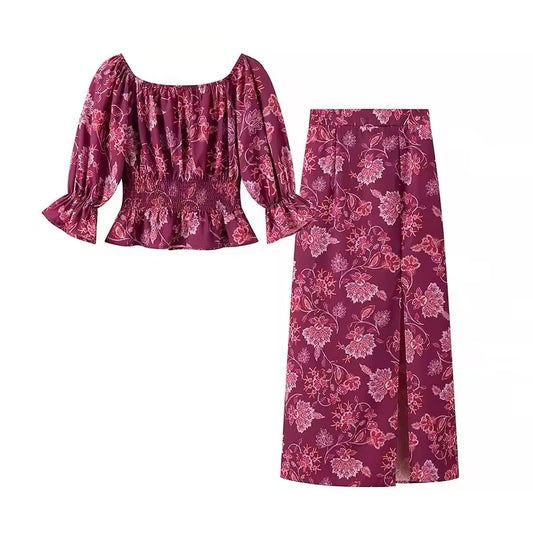 ENSEMBLE À MOTIFS MS COLLECTION