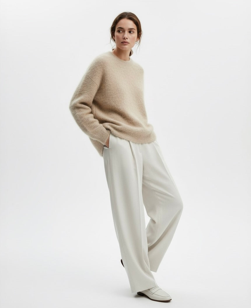 PULL DOUX À COL ROND