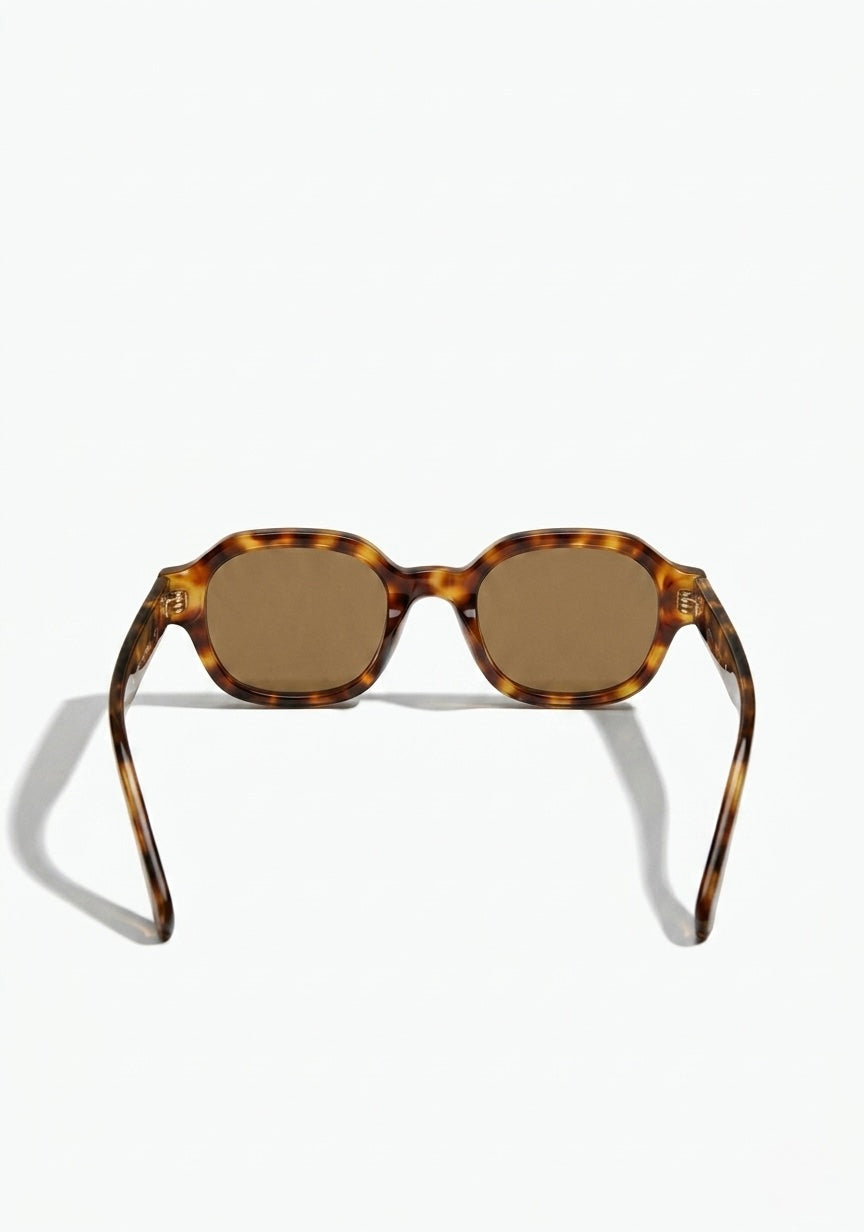 LUNETTES GÉOMÉTRIQUES ÉCAILLE MIEL