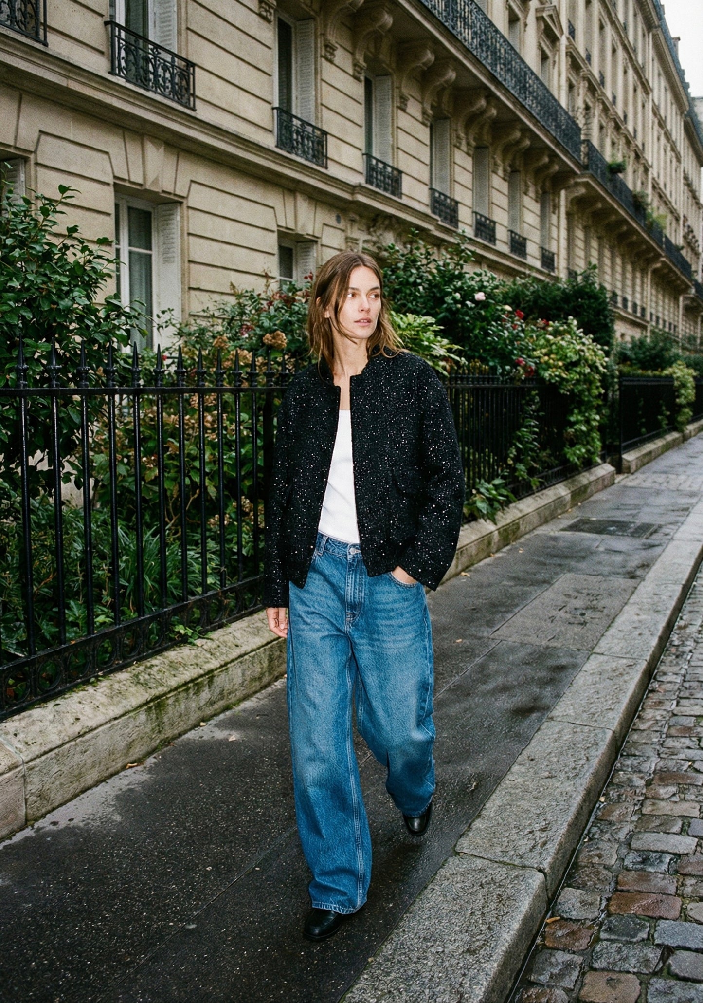 Embroidered sequined jacket - Women 