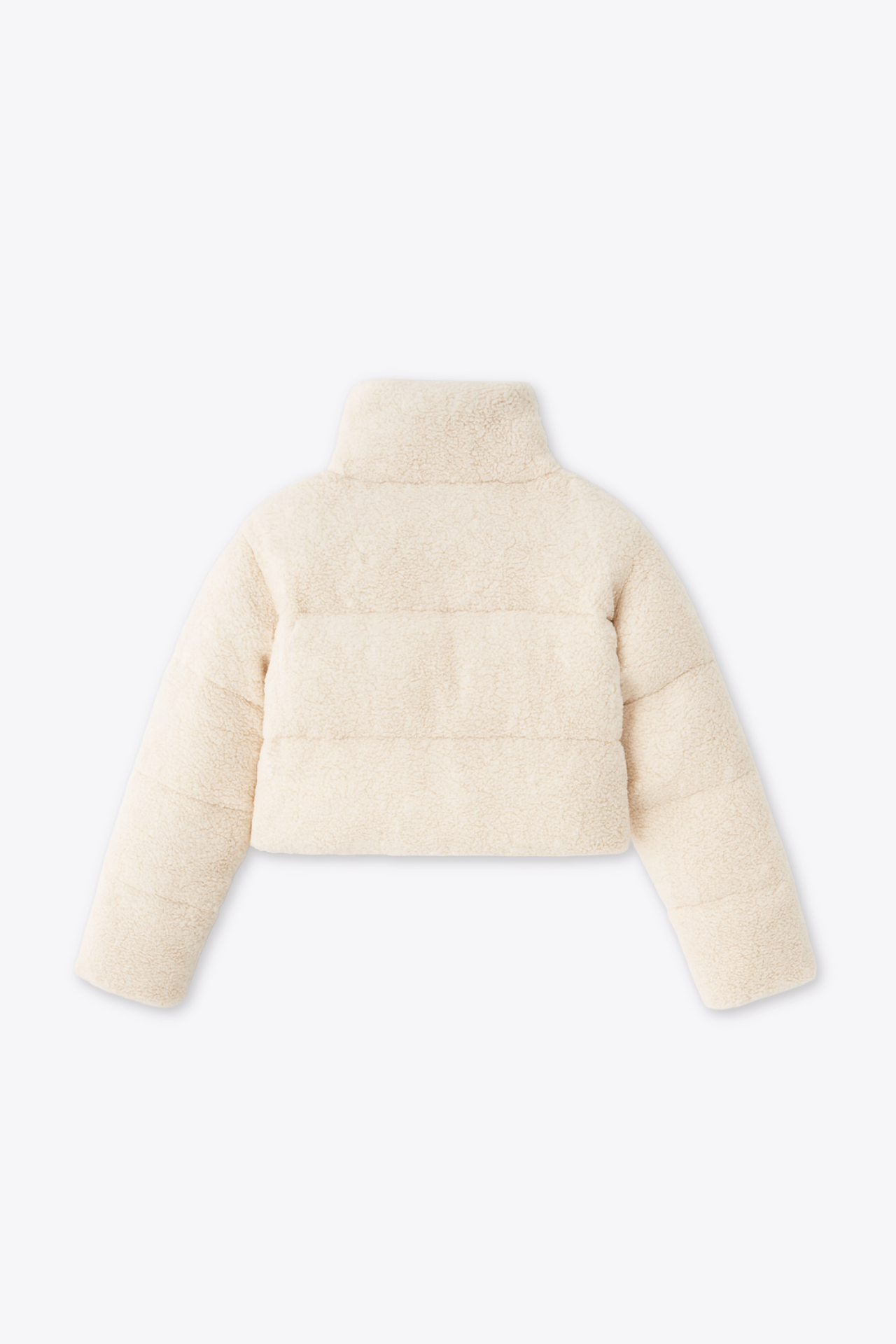 Piumino effetto lana • Donna