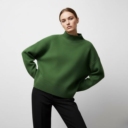 Maglione oversize a mezza manica • Donna