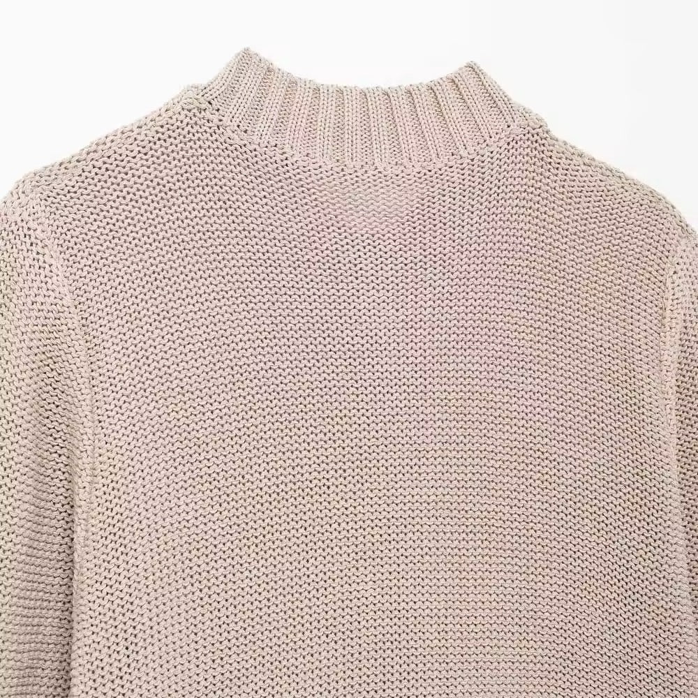 Cardigan en tricot canari • Femme