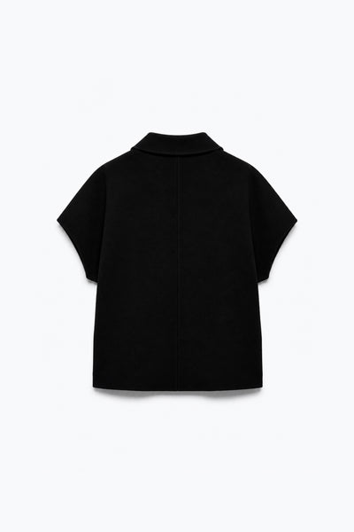 VESTE ZIPPÉE À MANCHES COURTES