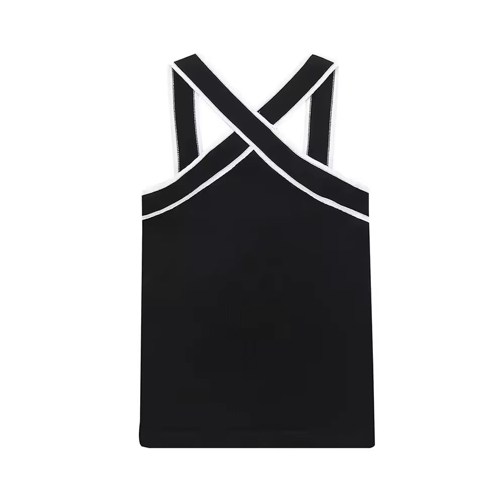 Camisole à bretelles croisées • Femme