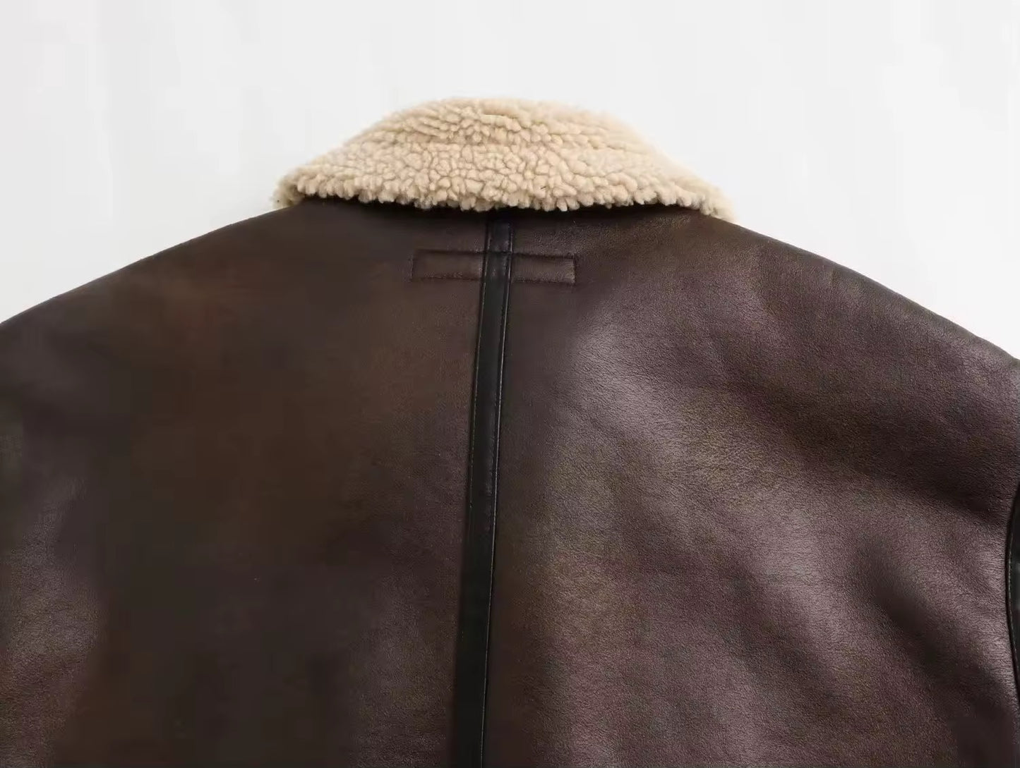 BLOUSON AVIATOR CEINTURÉ À ZIP