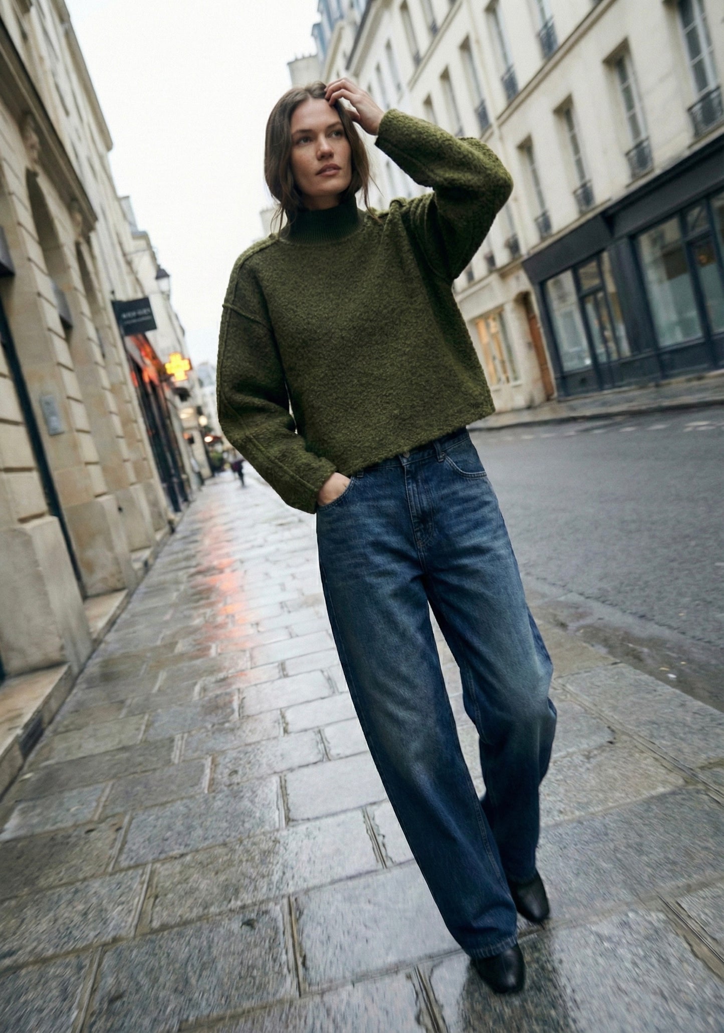 MAGLIONE A COLLO ALTO