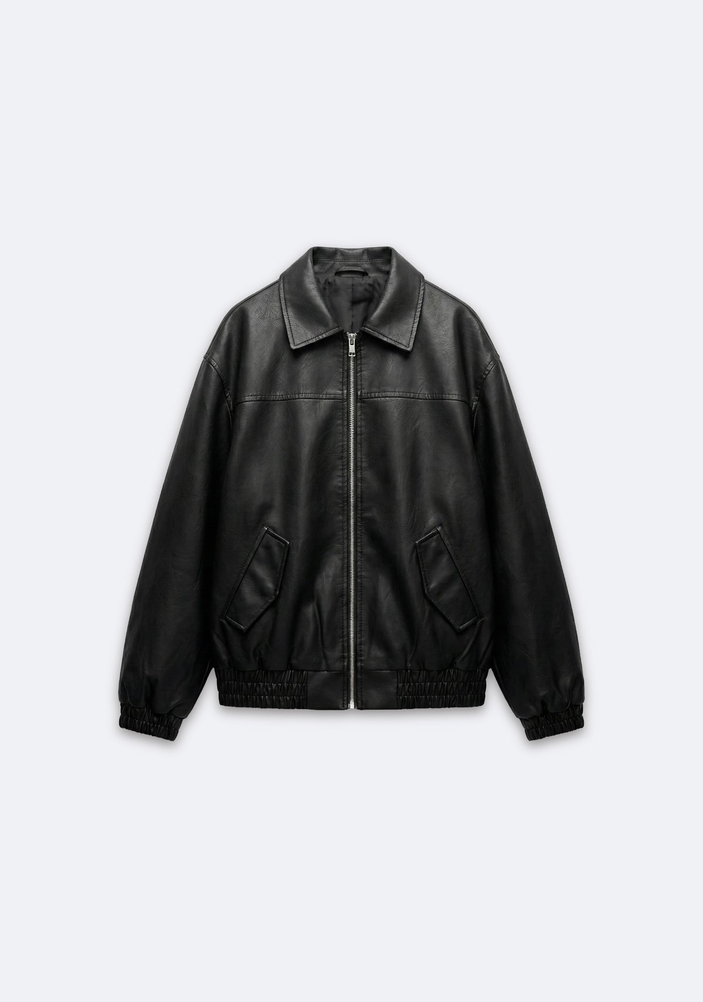 BLOUSON ZIPPÉ À POCHES GÉOMÉTRIQUES