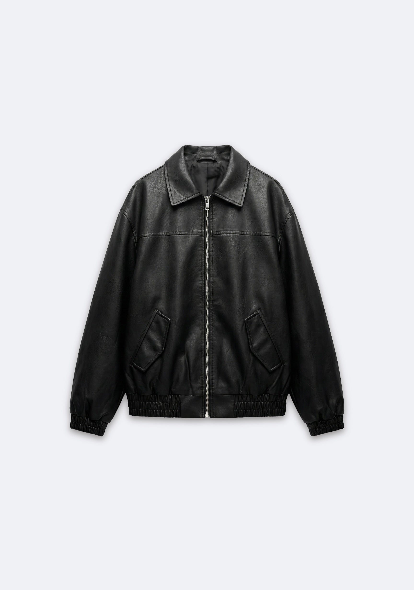 BLOUSON ZIPPÉ À POCHES GÉOMÉTRIQUES