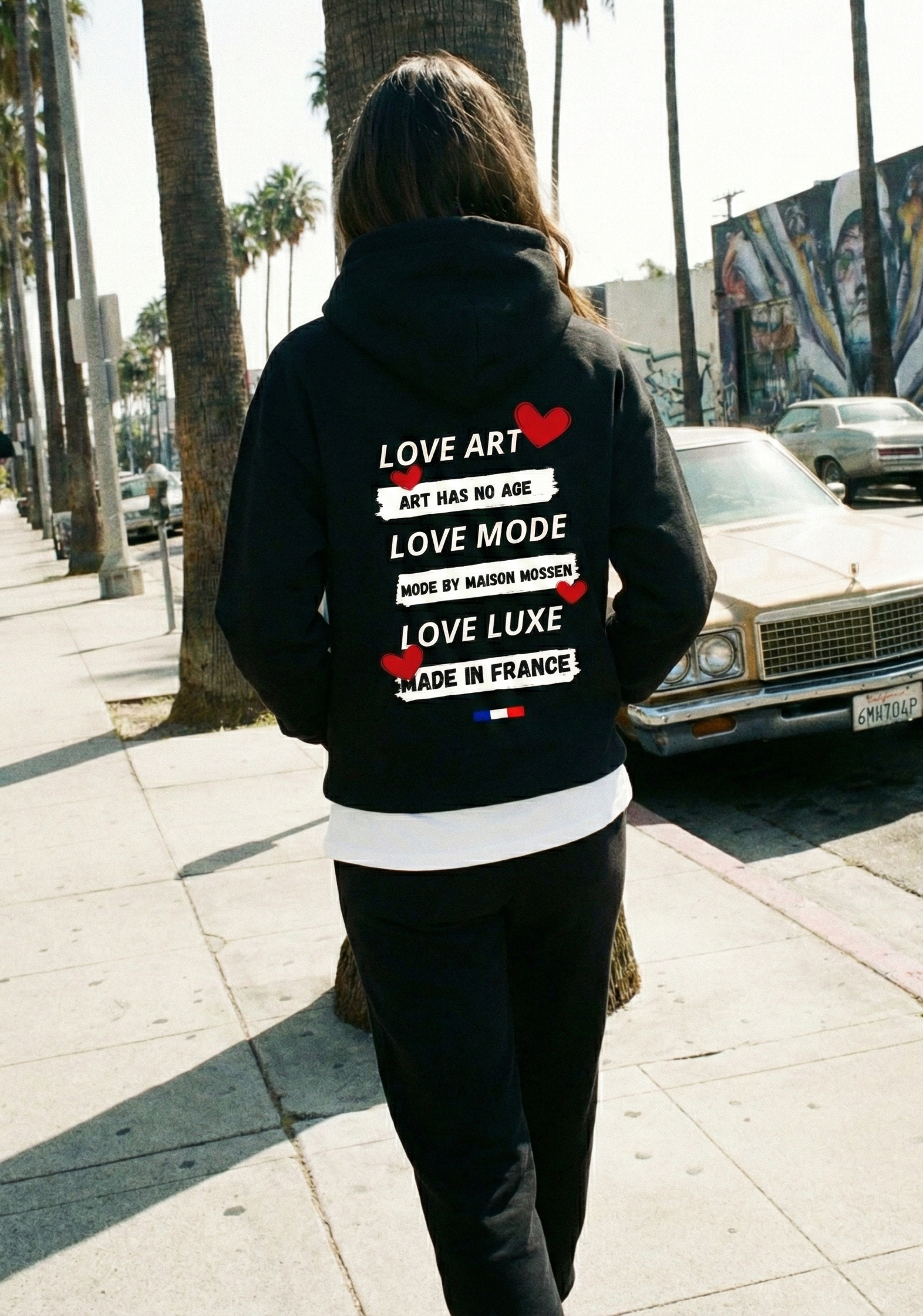 Felpa con cappuccio - unisex