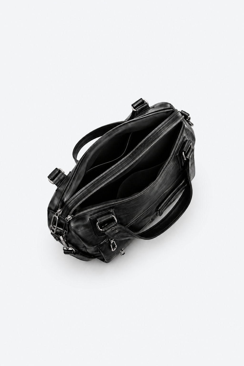 SAC À MAIN SPACIEUX AVEC POCHES ZIPPÉES