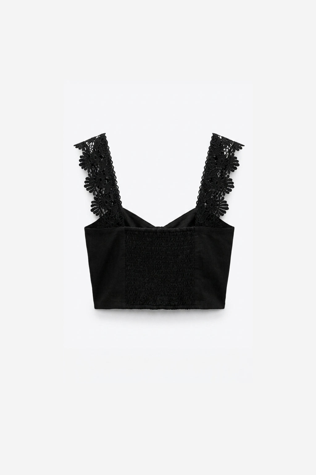 TOP AVEC BRODERIES DENTELLE