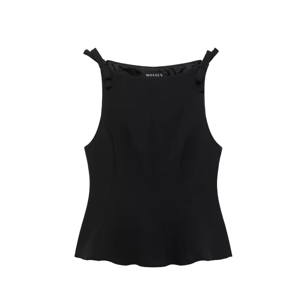 TOP SANS MANCHES À NŒUDS