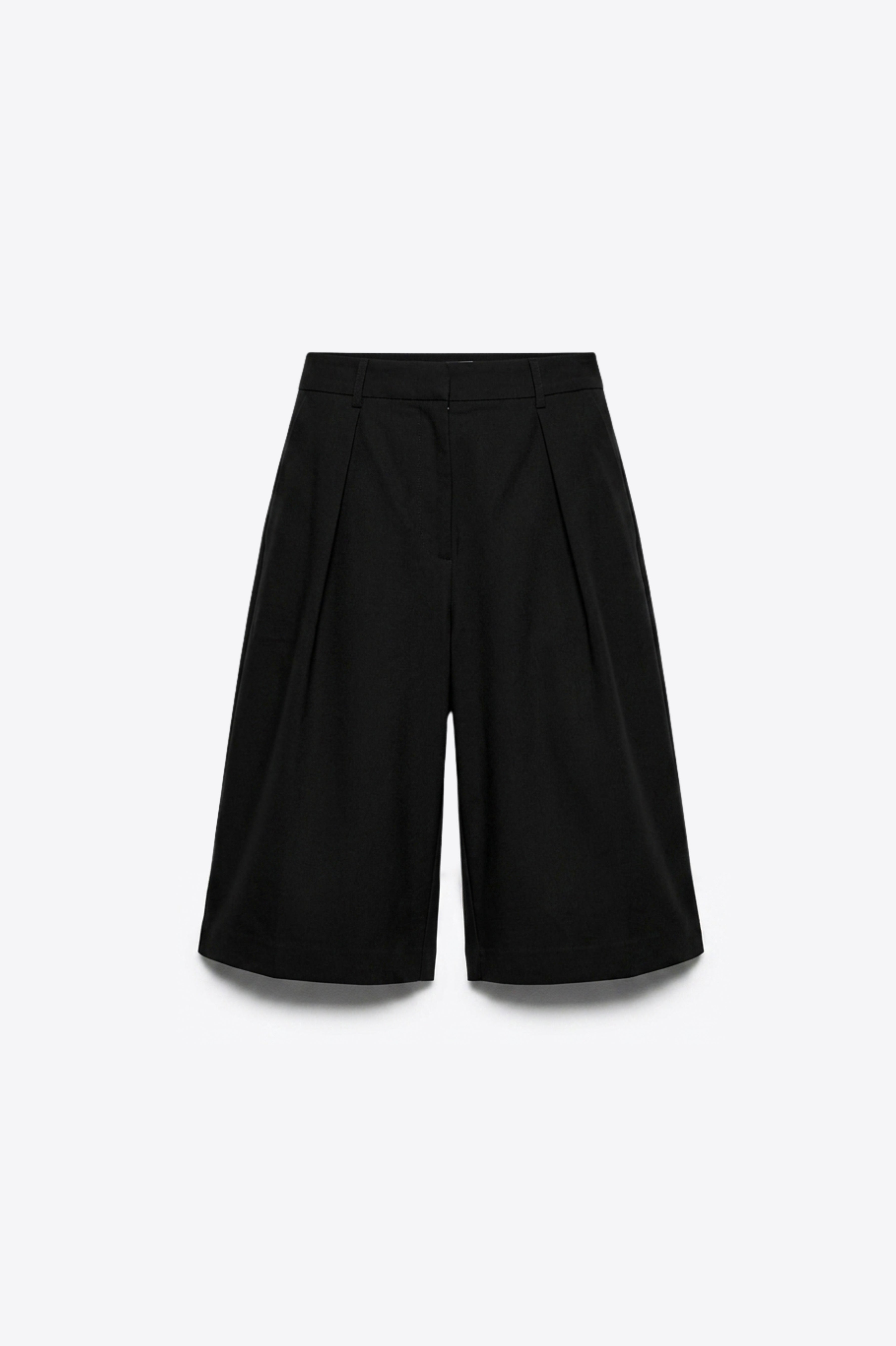 BERMUDA TAILLEUR AMPLE