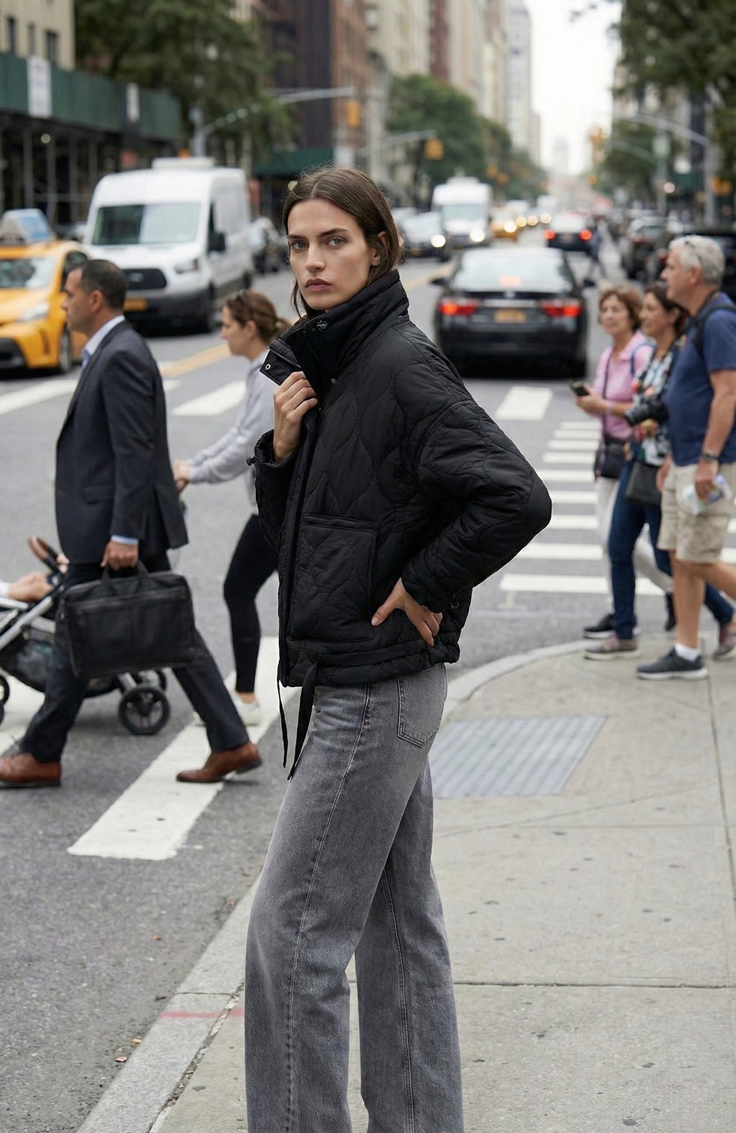 VESTE REMBOURÉE IMPERMÉABLE