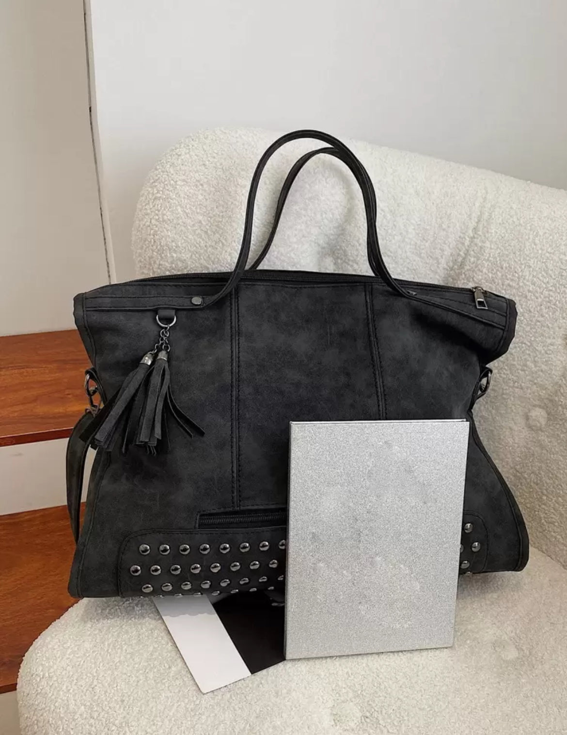 SAC À MAIN EFFET DAIM