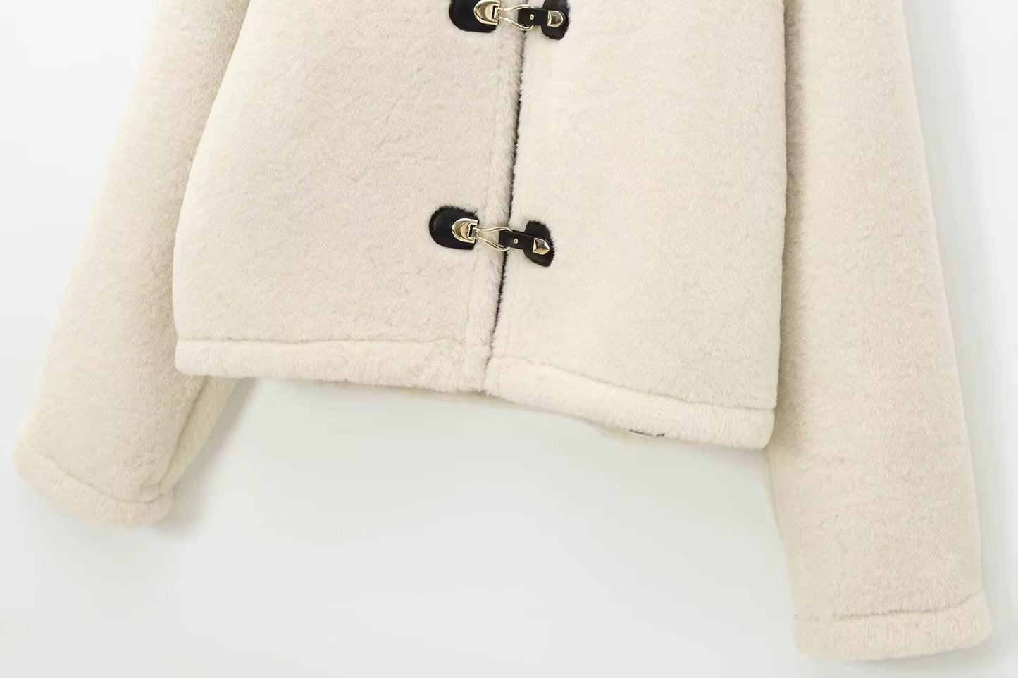 Giacca effetto pelliccia • Donna