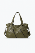 SAC À MAIN TRAPÉZOÏDAL ZIPPÉ