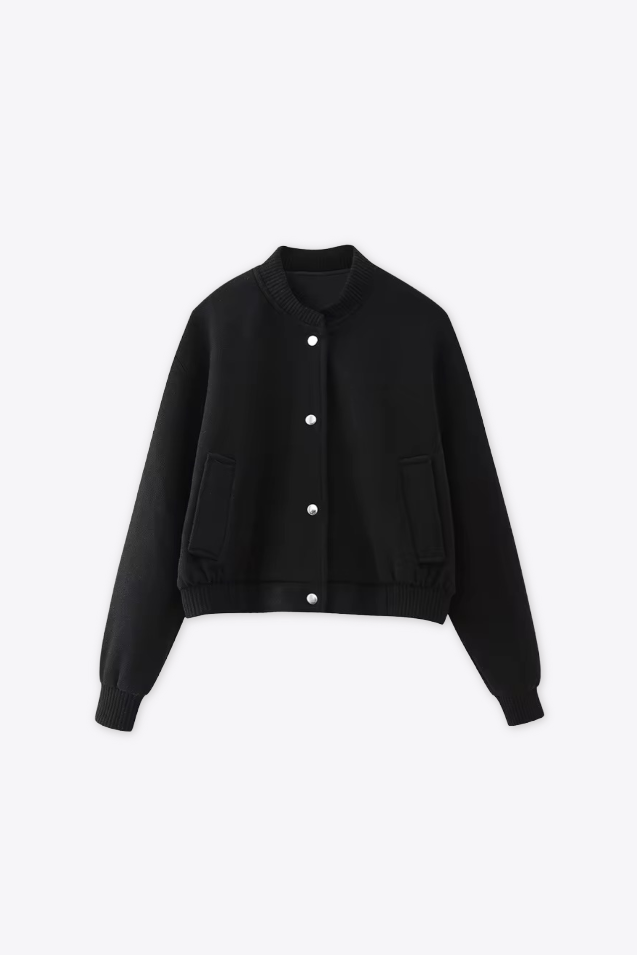 BLOUSON BOMBER COURT MINIMALISTE