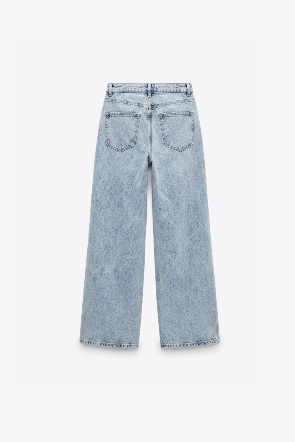 JEANS À TAILLE ASYMÉTRIQUE