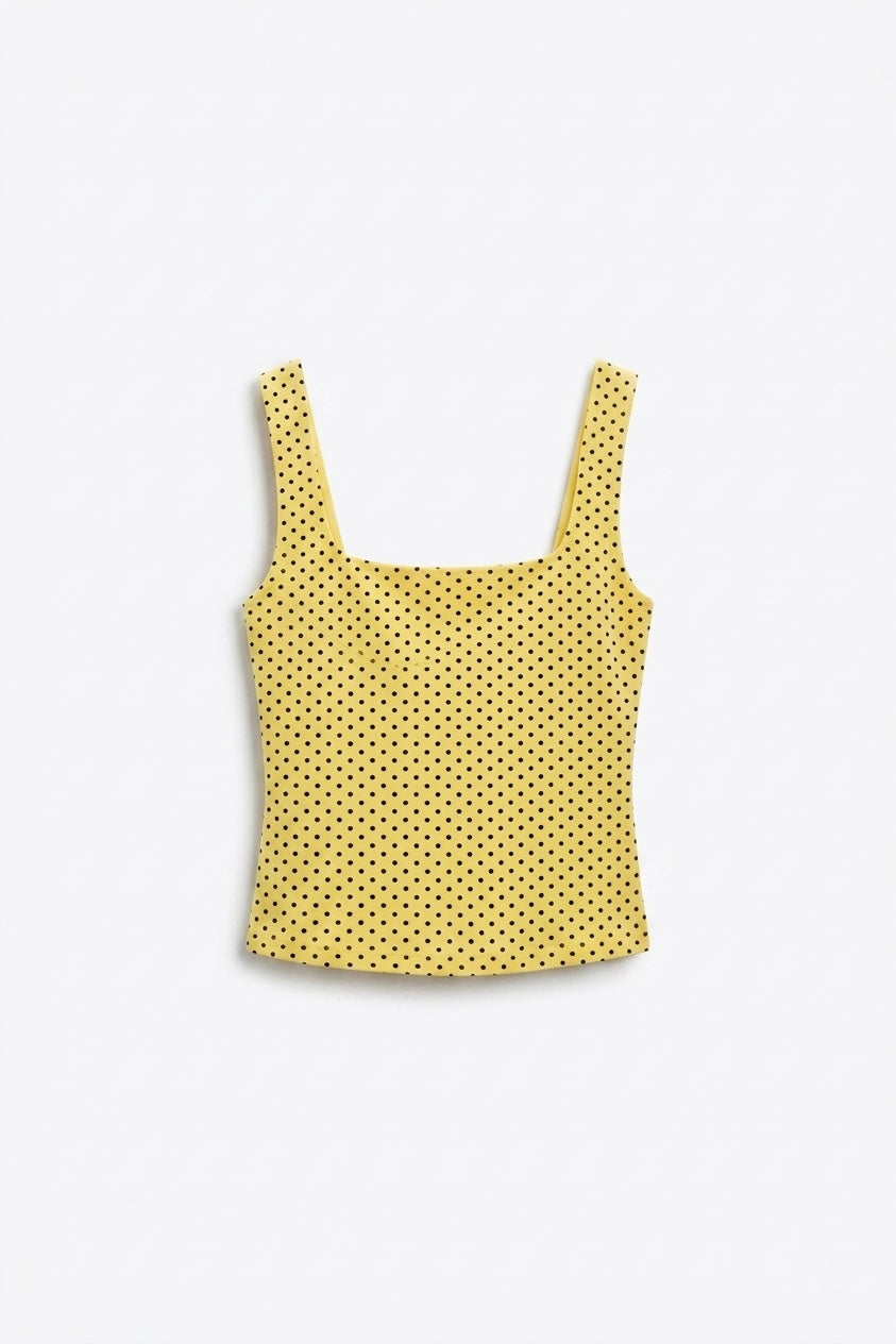 DÉBARDEUR À POIS
