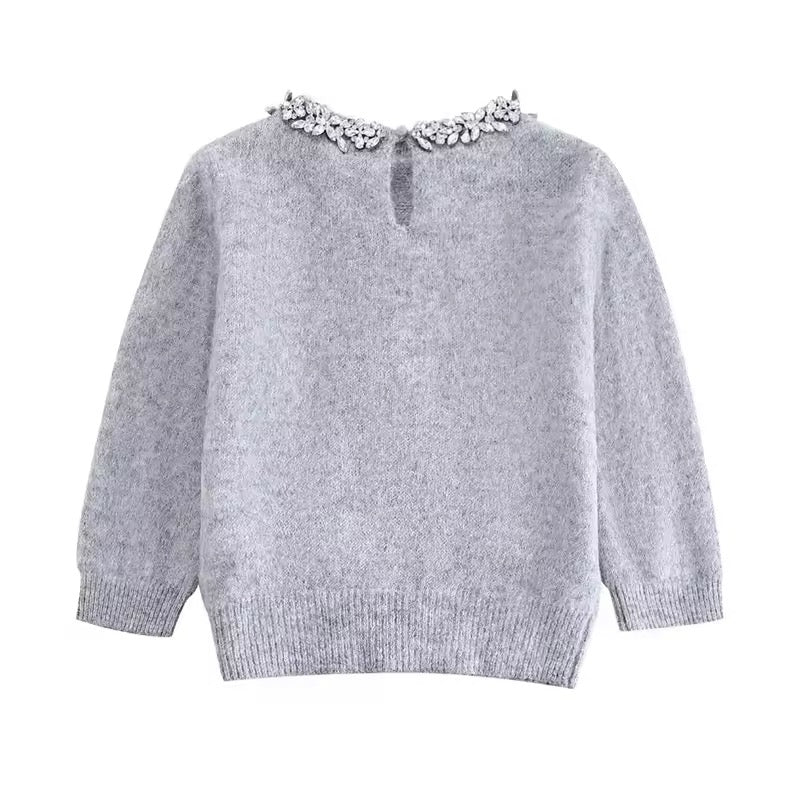 Pull effet diamant - Femme