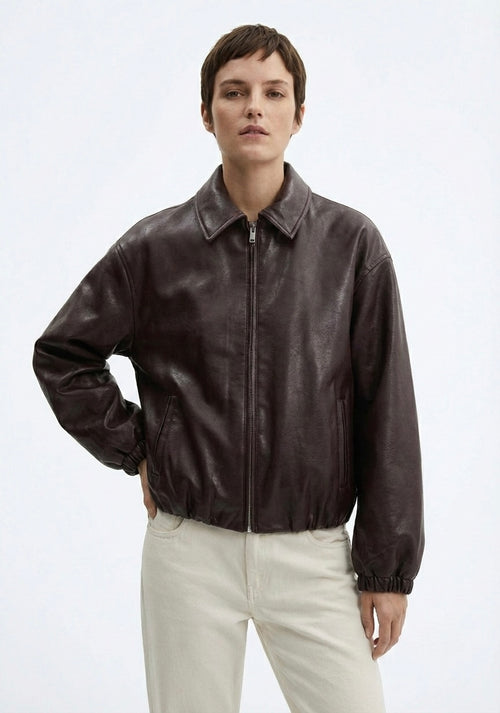 CLASSIC COLLAR ZIP-UP JACKET