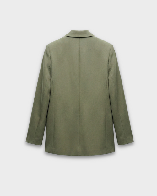 BLAZER LONG À DOUBLE BOUTONNAGE