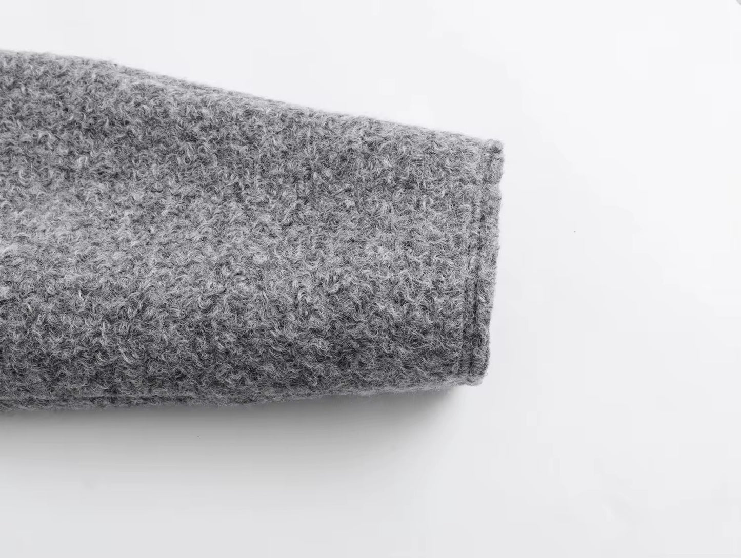 VESTE COURTE EN MAILLE