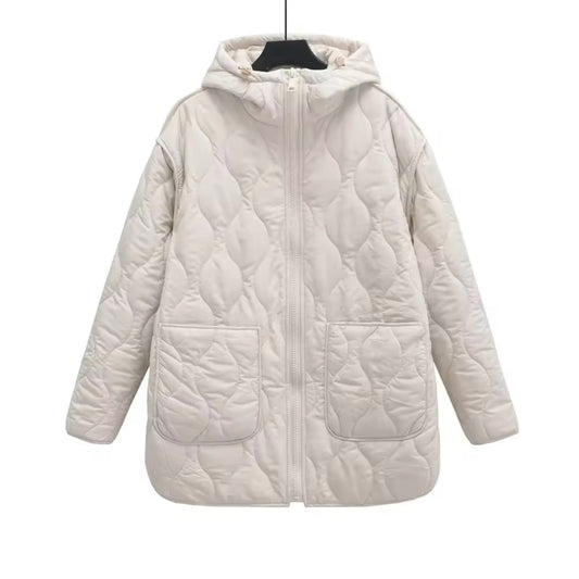 Manteau long matelassé • Femme