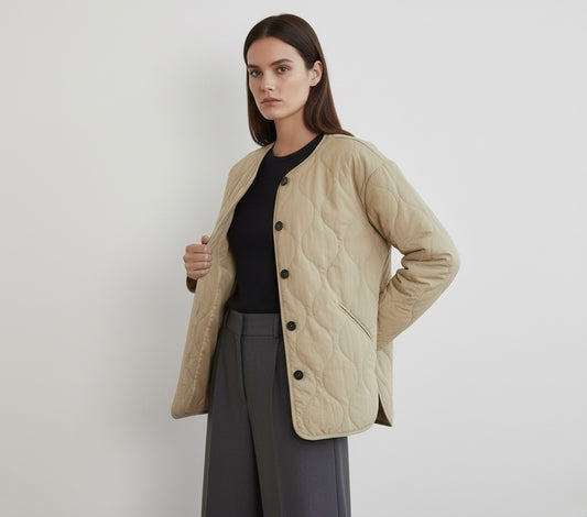 BLOUSON MATELASSÉ STRUCTURÉ