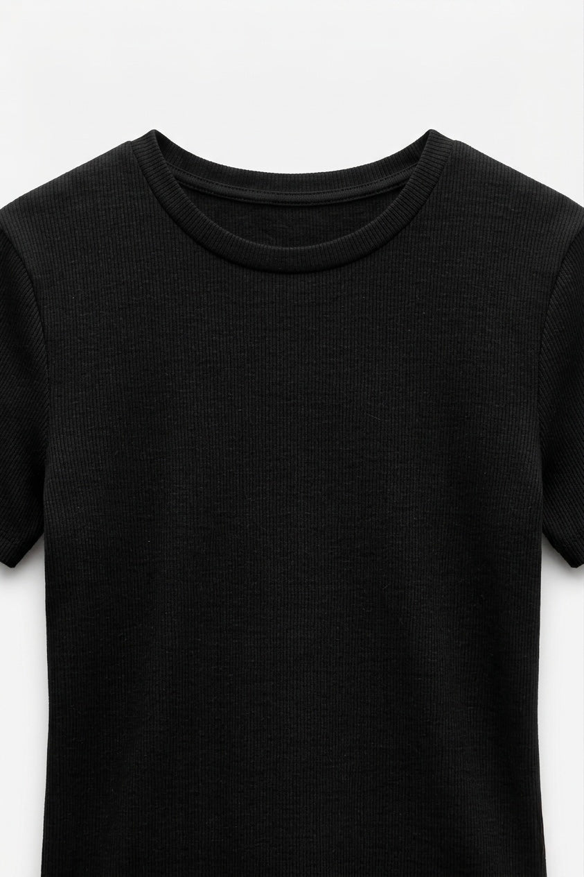 T-SHIRT COL ROND