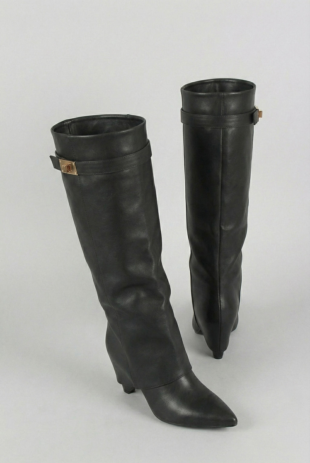 BOTTES HAUTES À TALON DROIT ESSENTIEL