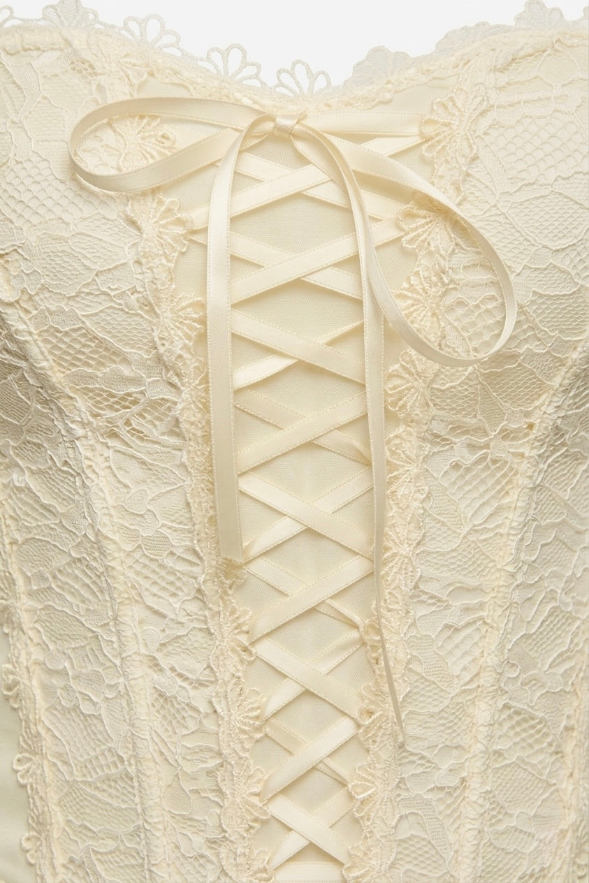 BUSTIER EN DENTELLE