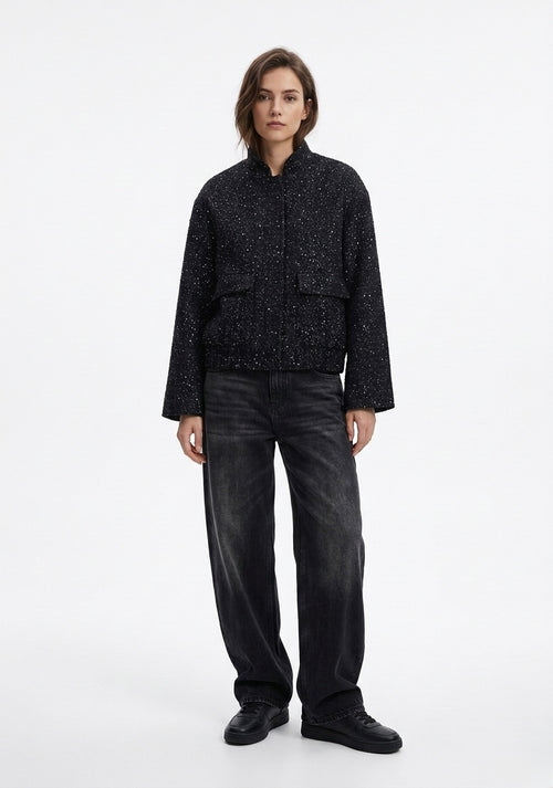 BLOUSON À PAILLETTES