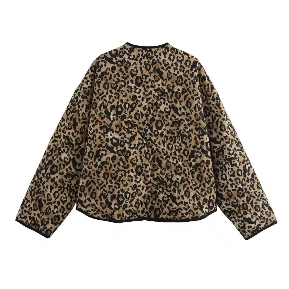 Veste motif animal • Femme