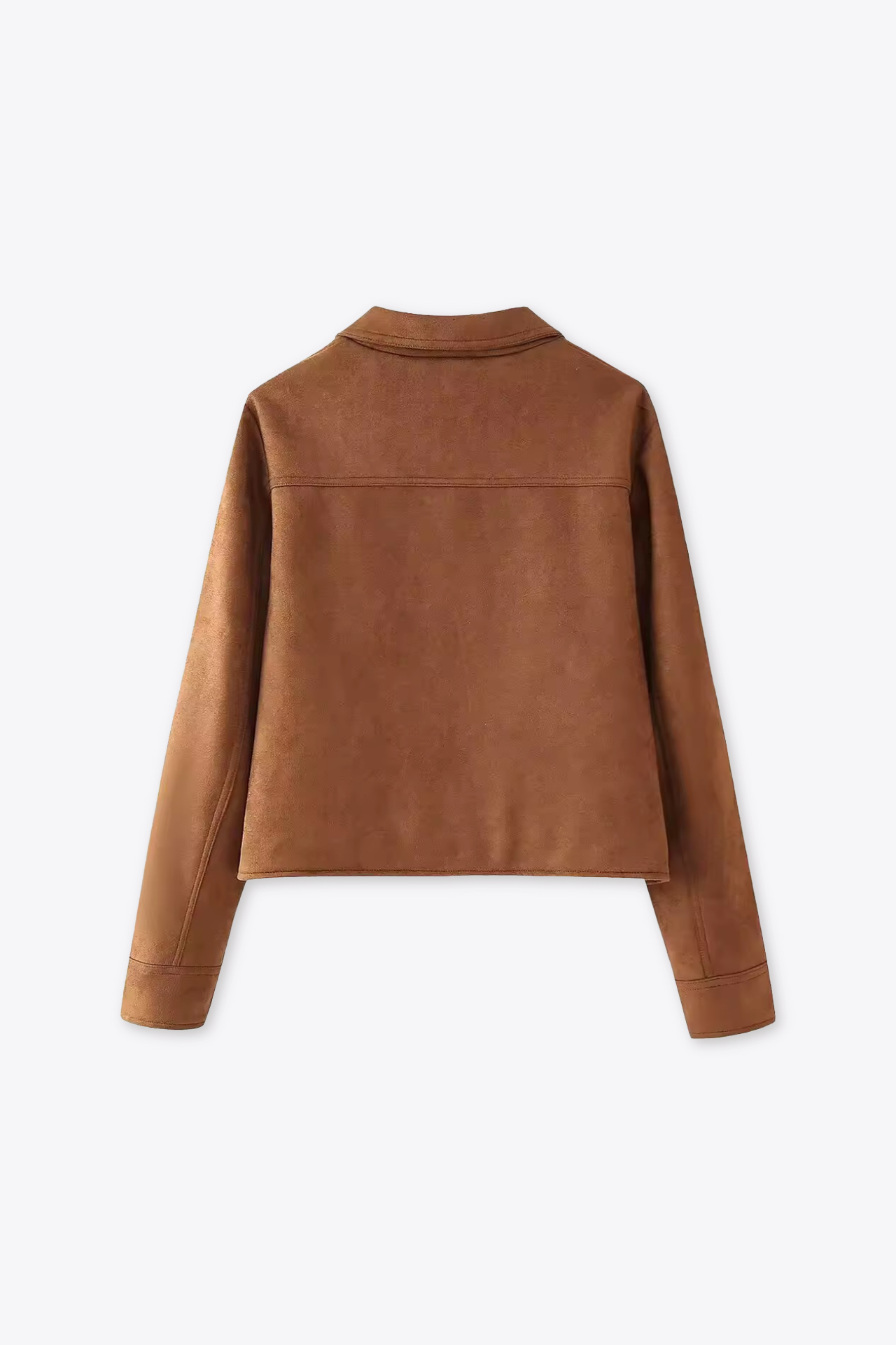 GIACCA IN PELLE SCAMOSCIATA PU