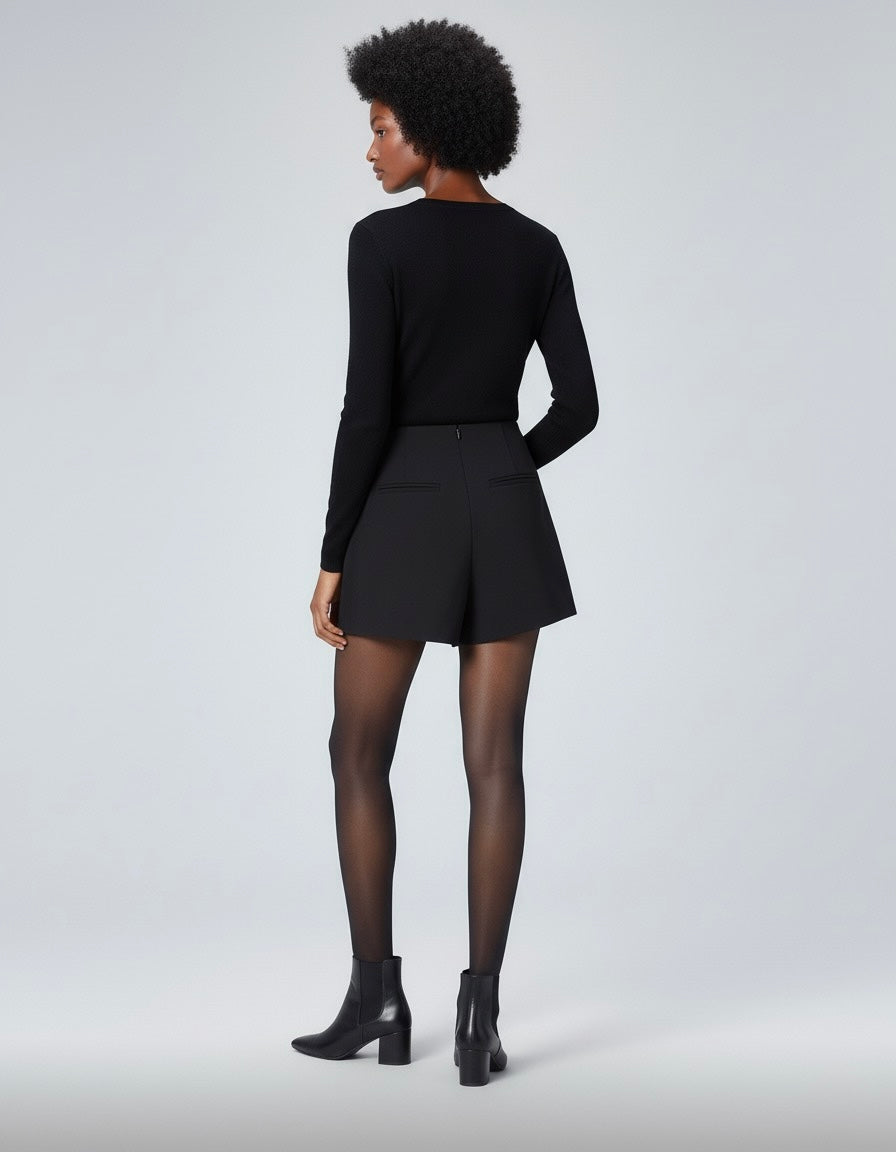 JUPE-SHORT STRUCTURÉE PORTEFEUILLE