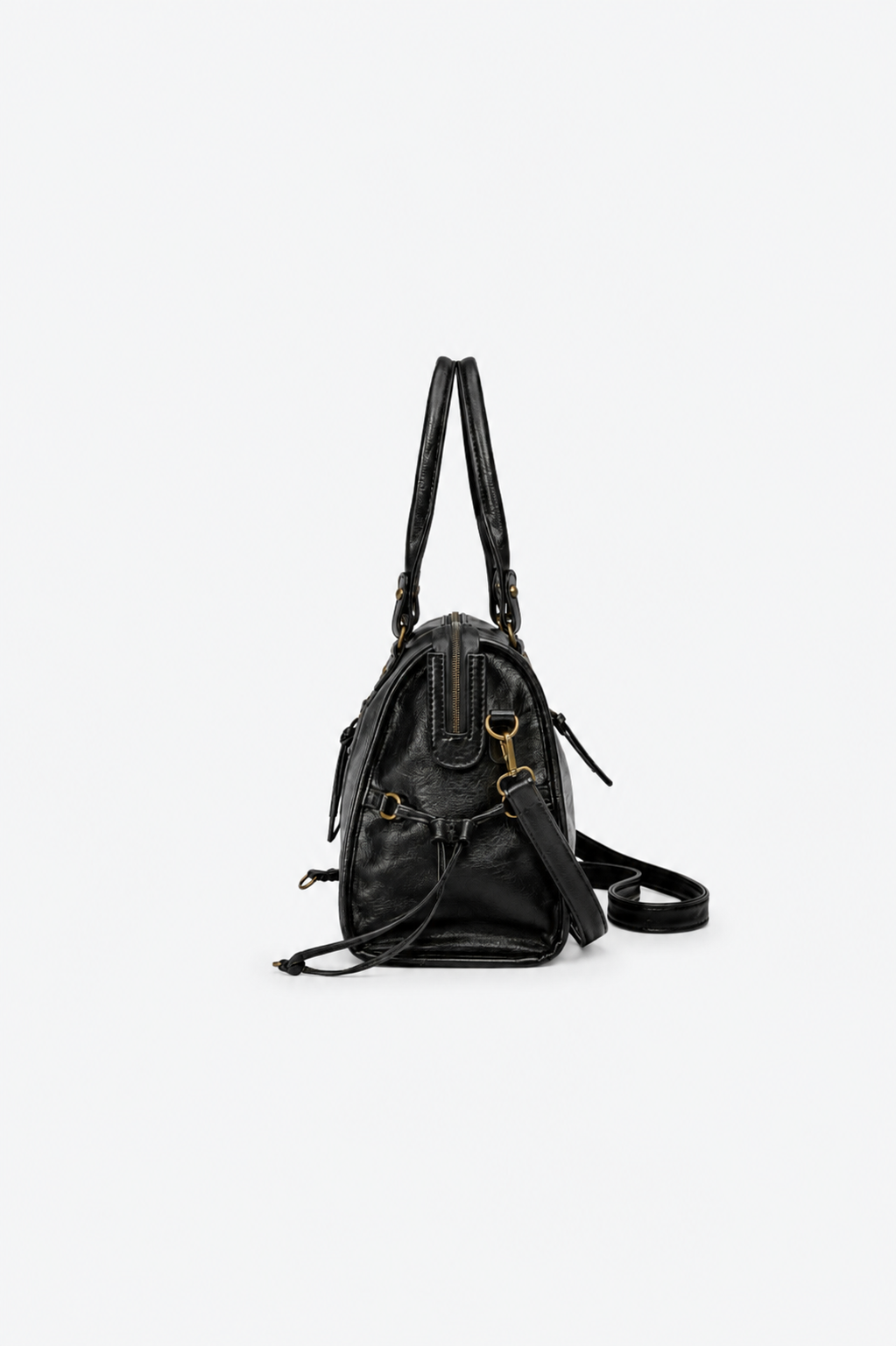 SAC À MAIN CABAS CUIR PU TRESSÉ