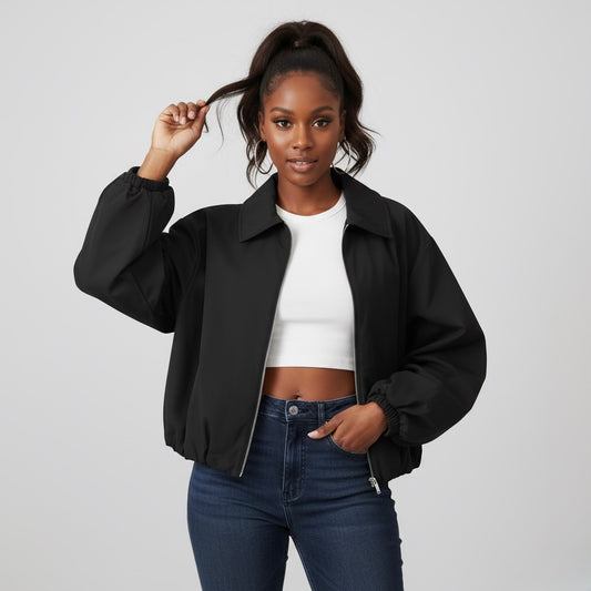 GIACCA BOMBER CORTA
